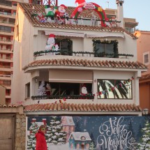 Merry Christmas on the beach Platja de la Pobla de Farnals (few kilometers north of Valencia)